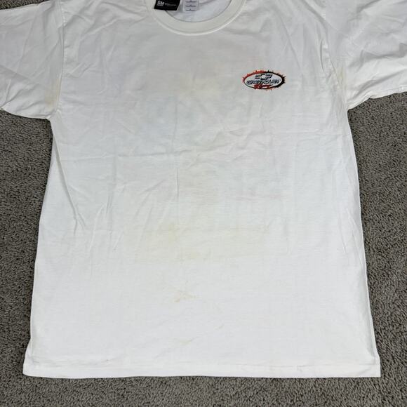 Chevrolet Racing Shirt Mens XL White Monte Carlo NASCAR Graphic Tee GM - Picture 10 of 15